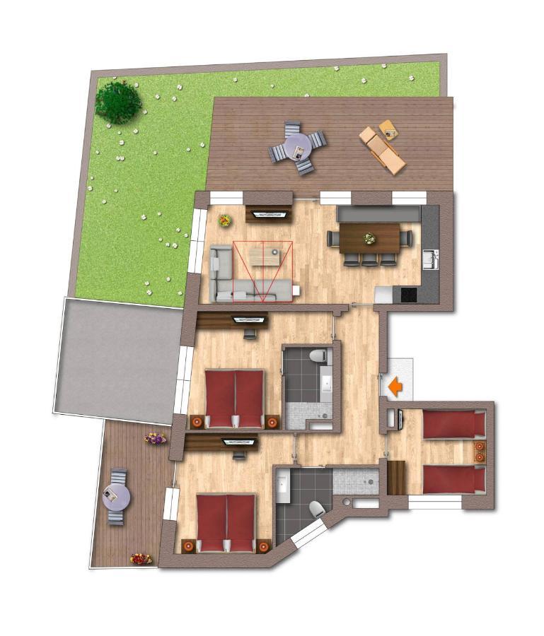 Alma Appartements Mayrhofen Bagian luar foto