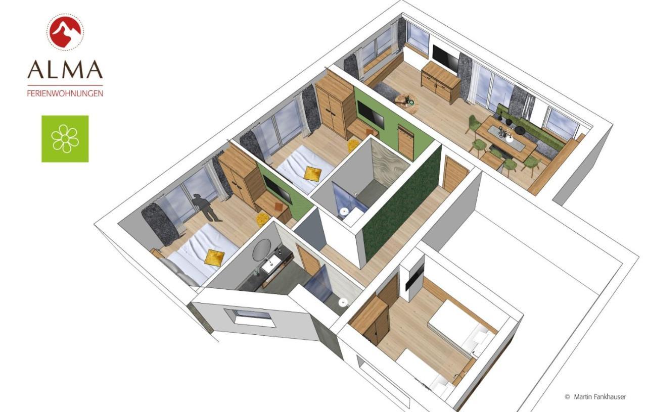 Alma Appartements Mayrhofen Bagian luar foto